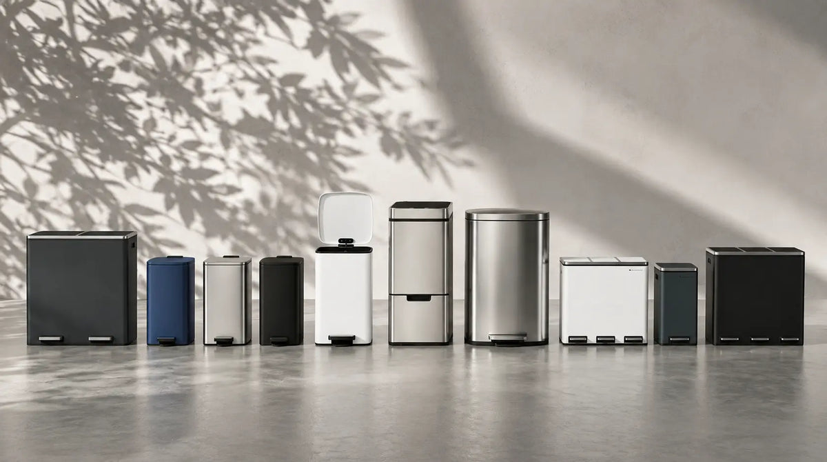 Les 10 types de poubelles de cuisine : comment s'y retrouver ?
