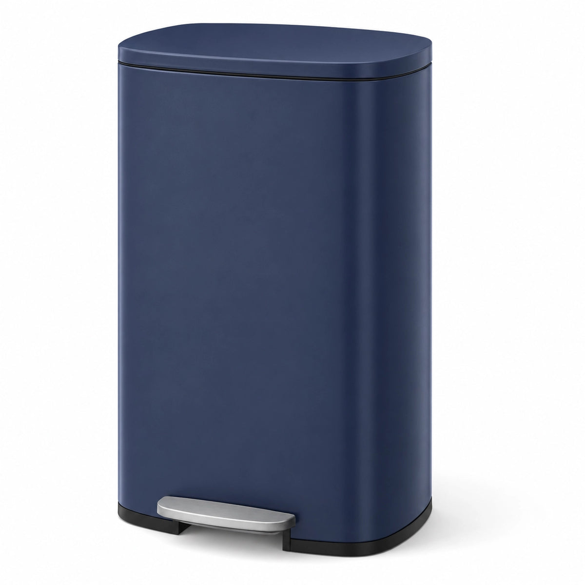 Poubelle à pédale - Poubelle bleu -50L