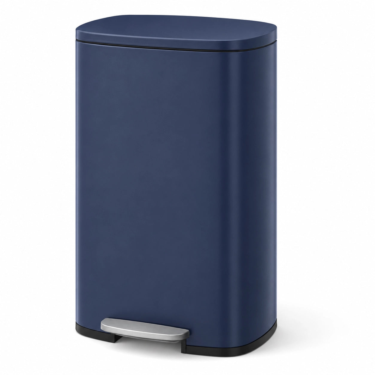 Poubelle à pédale - Poubelle bleu -50L