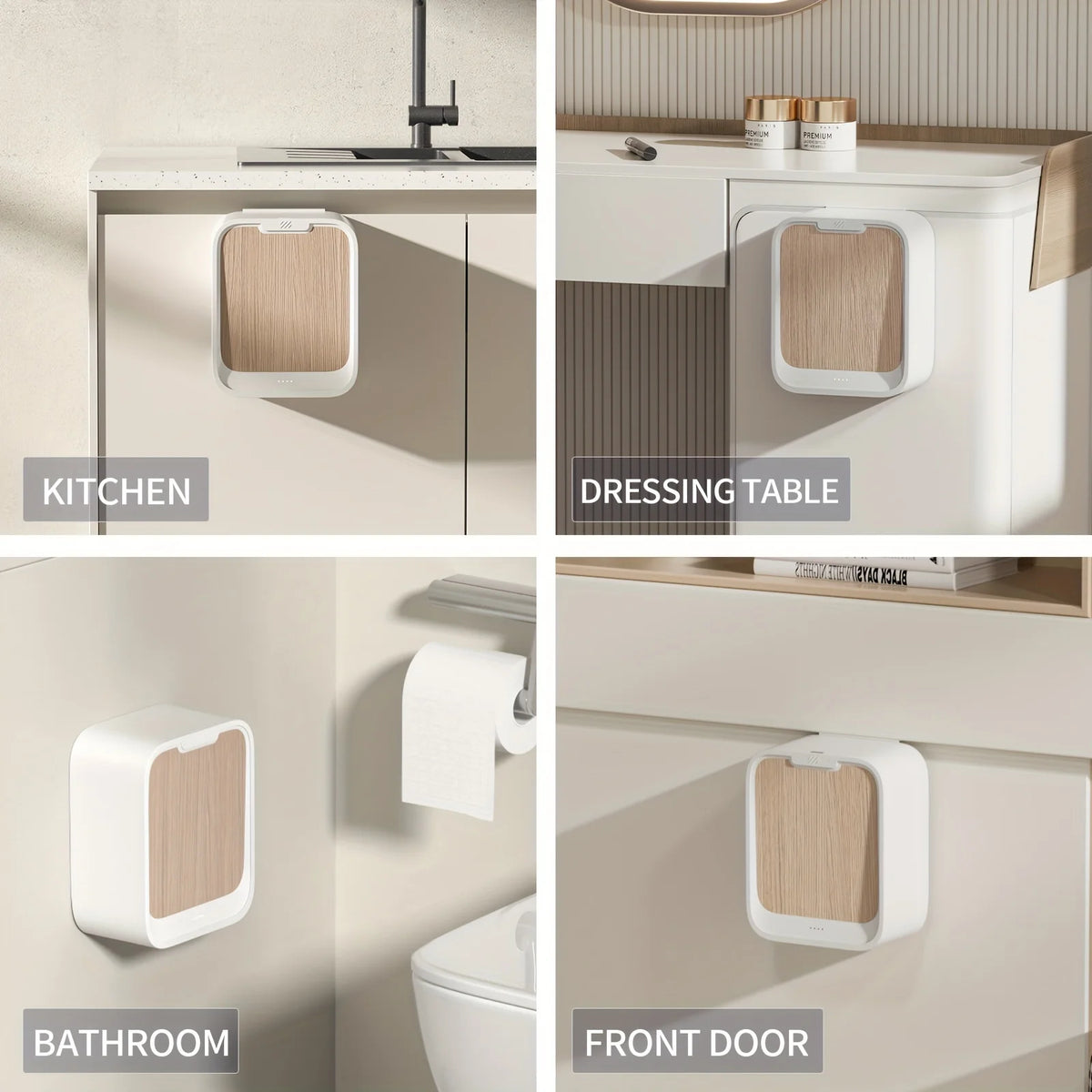 Poubelle automatique- poubelle murale pour cuisine