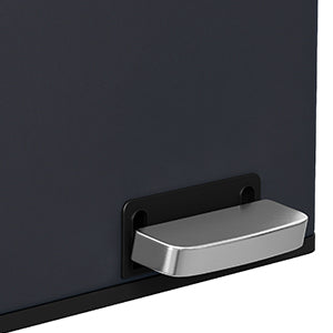 Poubelle double compartiment 2x30L - Poubelle Noir