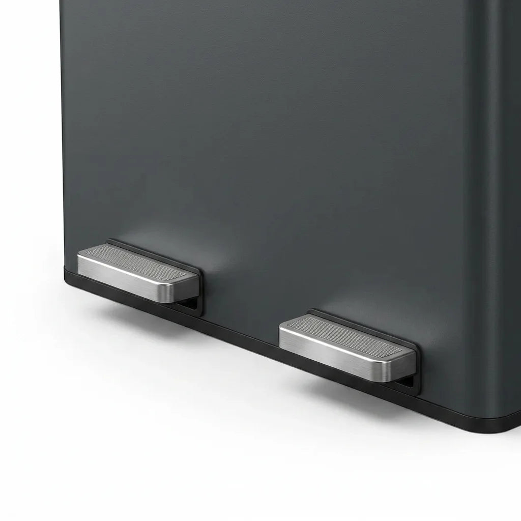 Poubelle double compartiment- 2x30L