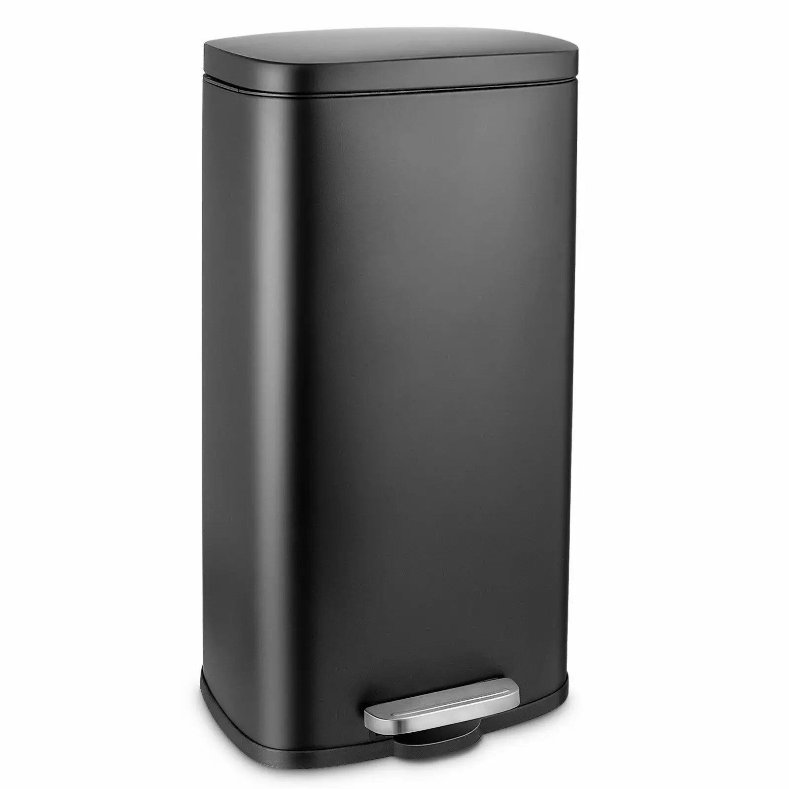 Poubelle à pédale - Poubelle noir- 30L