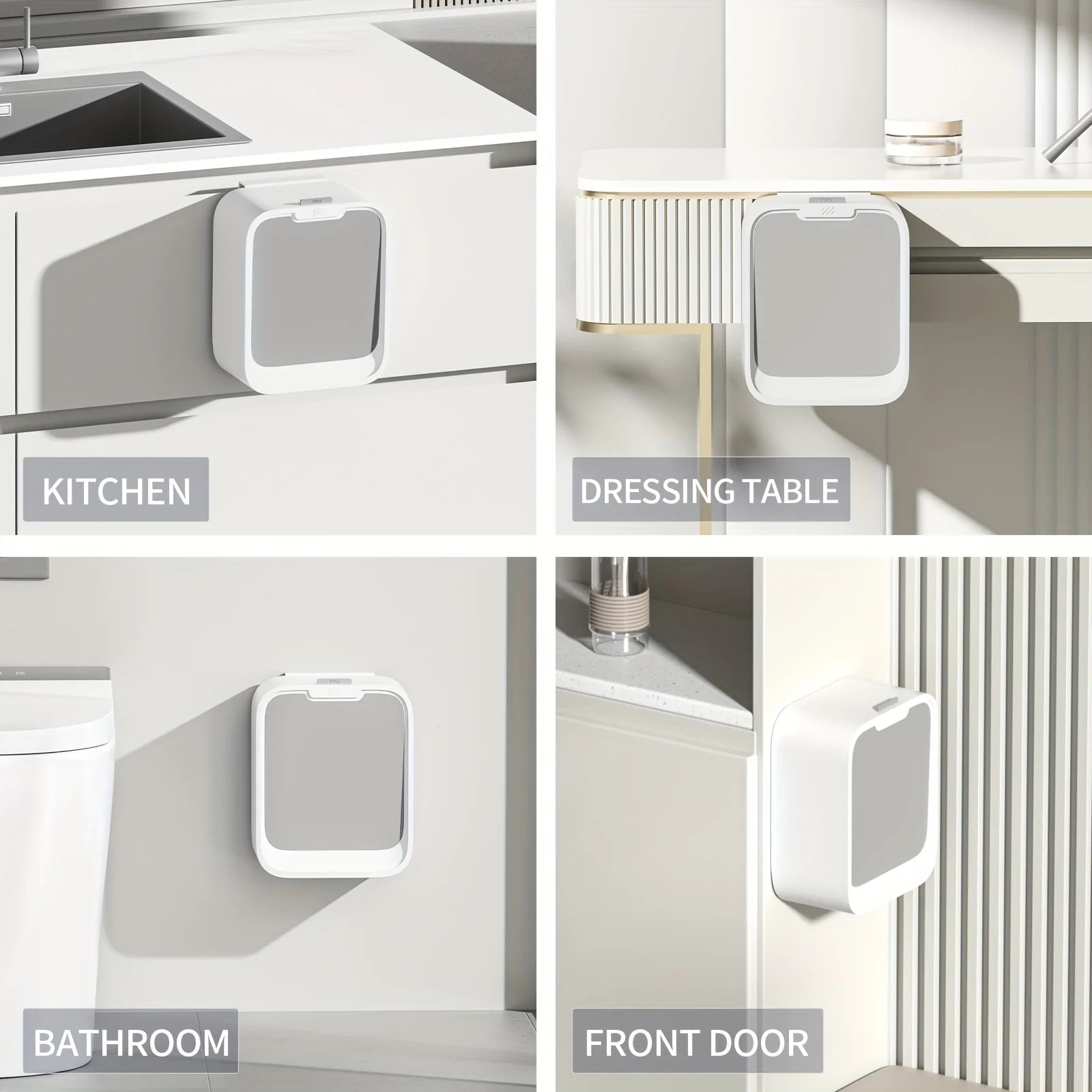 Poubelle automatique- poubelle murale pour cuisine