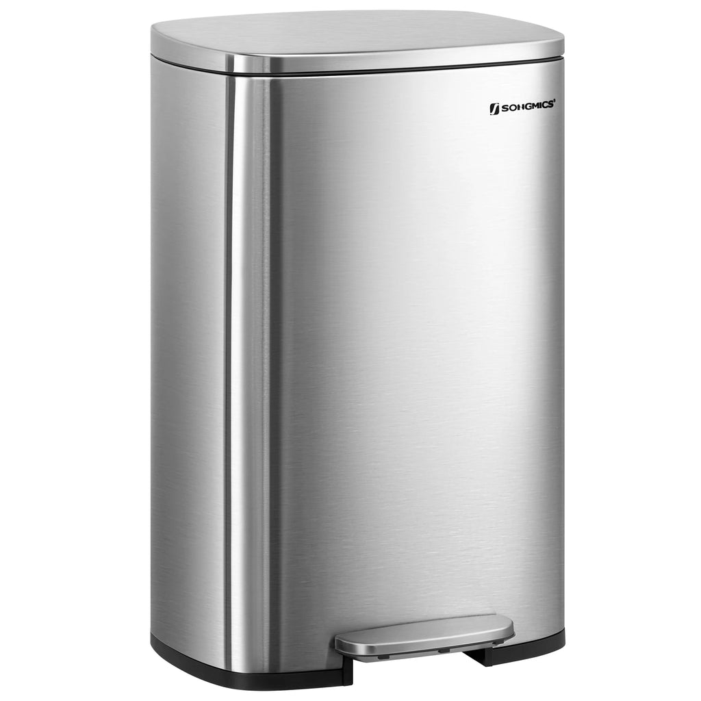Poubelle à pédale - Poubelle bleu -50L