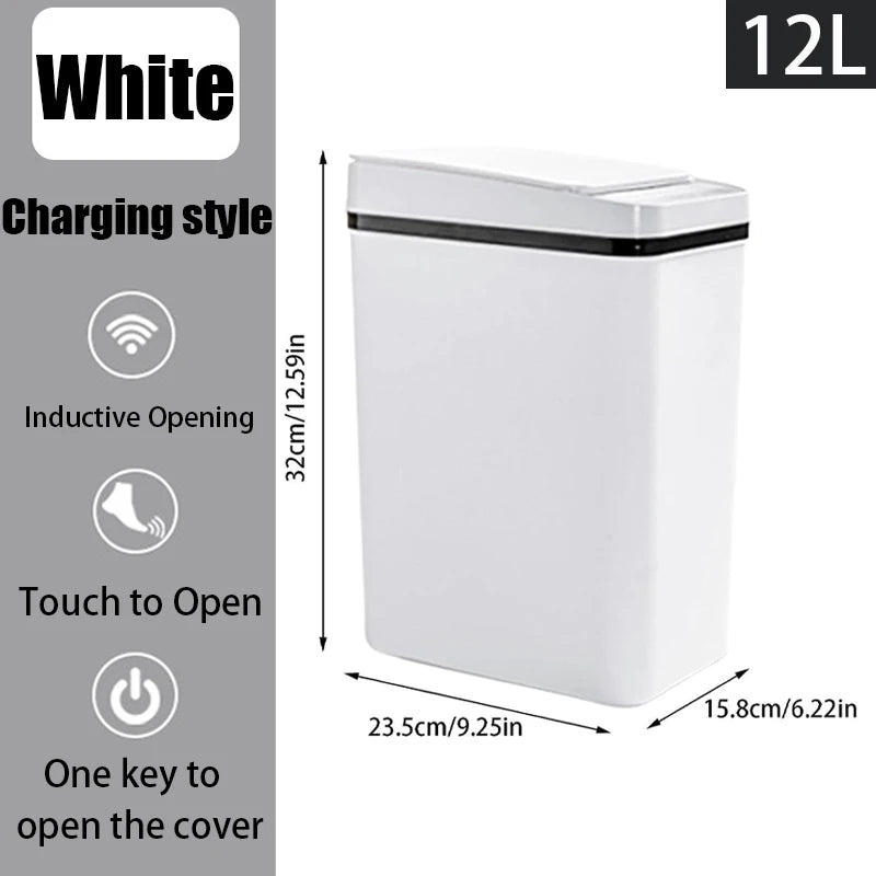 Poubelle cuisine - Poubelle automatique 12L