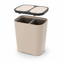 Poubelle de Cuisine Double Compartiment OLYSS 2x10L