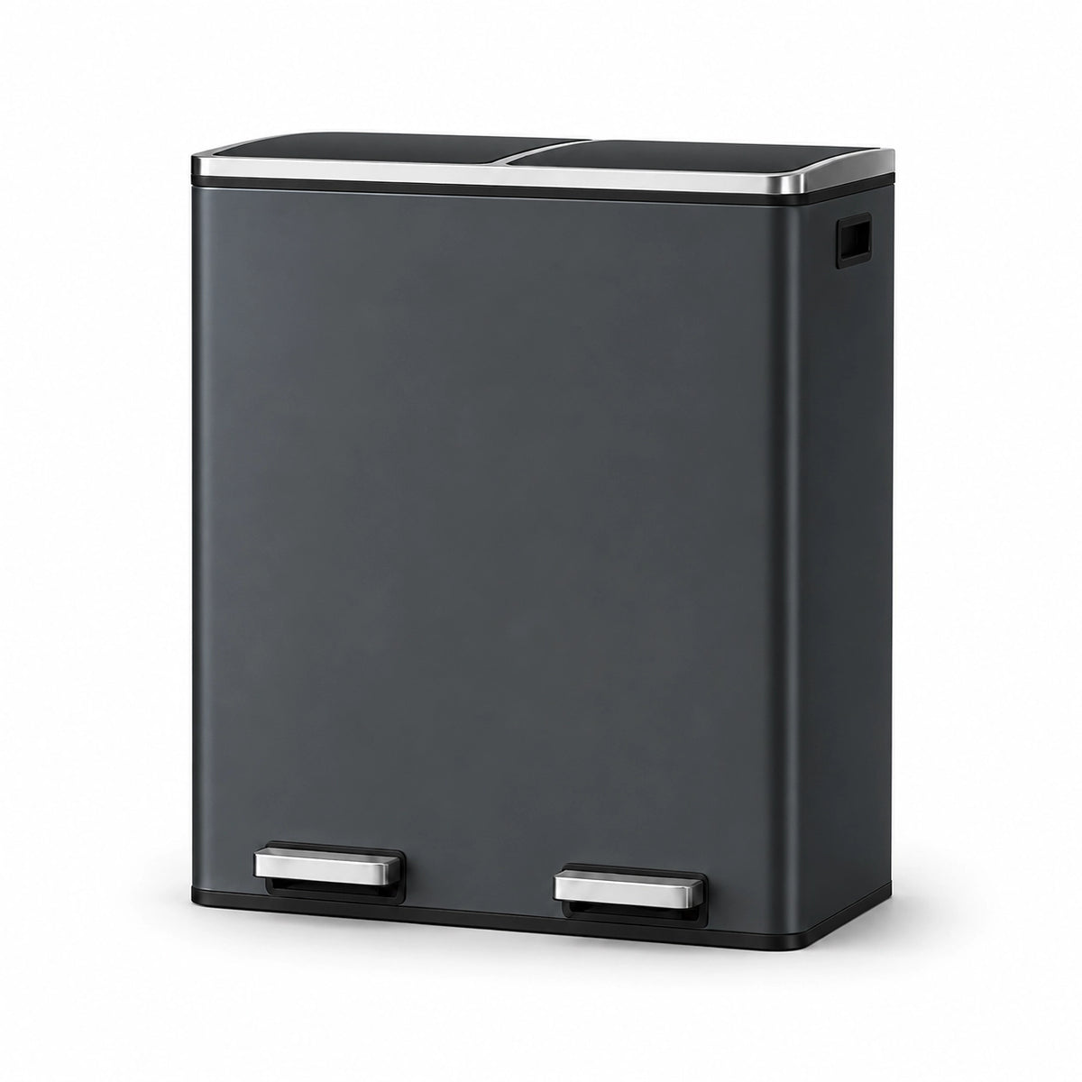 Poubelle double compartiment- 2x30L